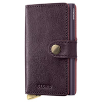 Secrid Premium Basco Miniwallet - Geldbörse RFID 6.5 cm (bordeaux+)