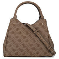 Guess Lorella Logo SM Tote - Henkeltasche 26 cm (latte logo)
