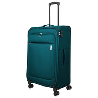 Travelite Priego - 4-Rollen-Trolley L 77 cm (petrol) - Ansicht 2