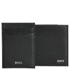 BOSS GB Gift Set - Wallet 4cc and Credit Card Holder 4cc (black)