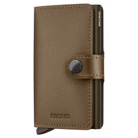 Secrid Miniwallet Matte Satin - Geldbörse 6cc 10.2 cm (bronze)