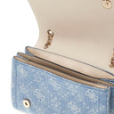 Guess Noelle II XBody Flap - Umhängetasche 24 cm (denim logo) - Ansicht 7