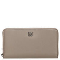 HUGO Chris 2.0 Zip Around - Wallet 12cc 19 cm (Color: light beige)