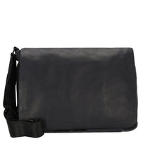 Leonhard Heyden Den Haag - Shoulder Bag L Leather 13" 39 cm (Color: blue)