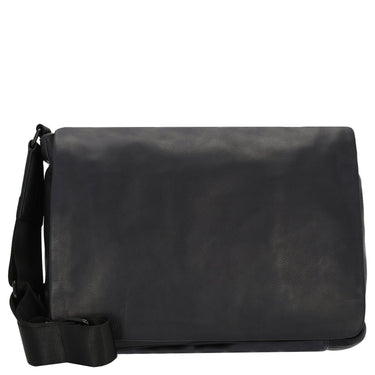 Leonhard Heyden Den Haag - Shoulder Bag L Leather 13" 39 cm (Color: blue)