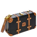 Brics Bellagio - Umhängetasche 20 cm recycelt (black/tan) - Markenkoffer