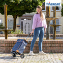 Andersen Scala Shopper Weda - Einkaufstrolley 101 cm (blau) - Markenkoffer