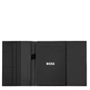 BOSS Double B - A5 Schreibmappe 23 cm (schwarz) - Markenkoffer