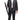 BOSS Double B - Stockschirm Regenschirm 115 cm (black & gun) - Markenkoffer