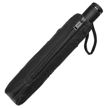 BOSS Double B - Taschenschirm Regenschirm (black & gun) - Markenkoffer