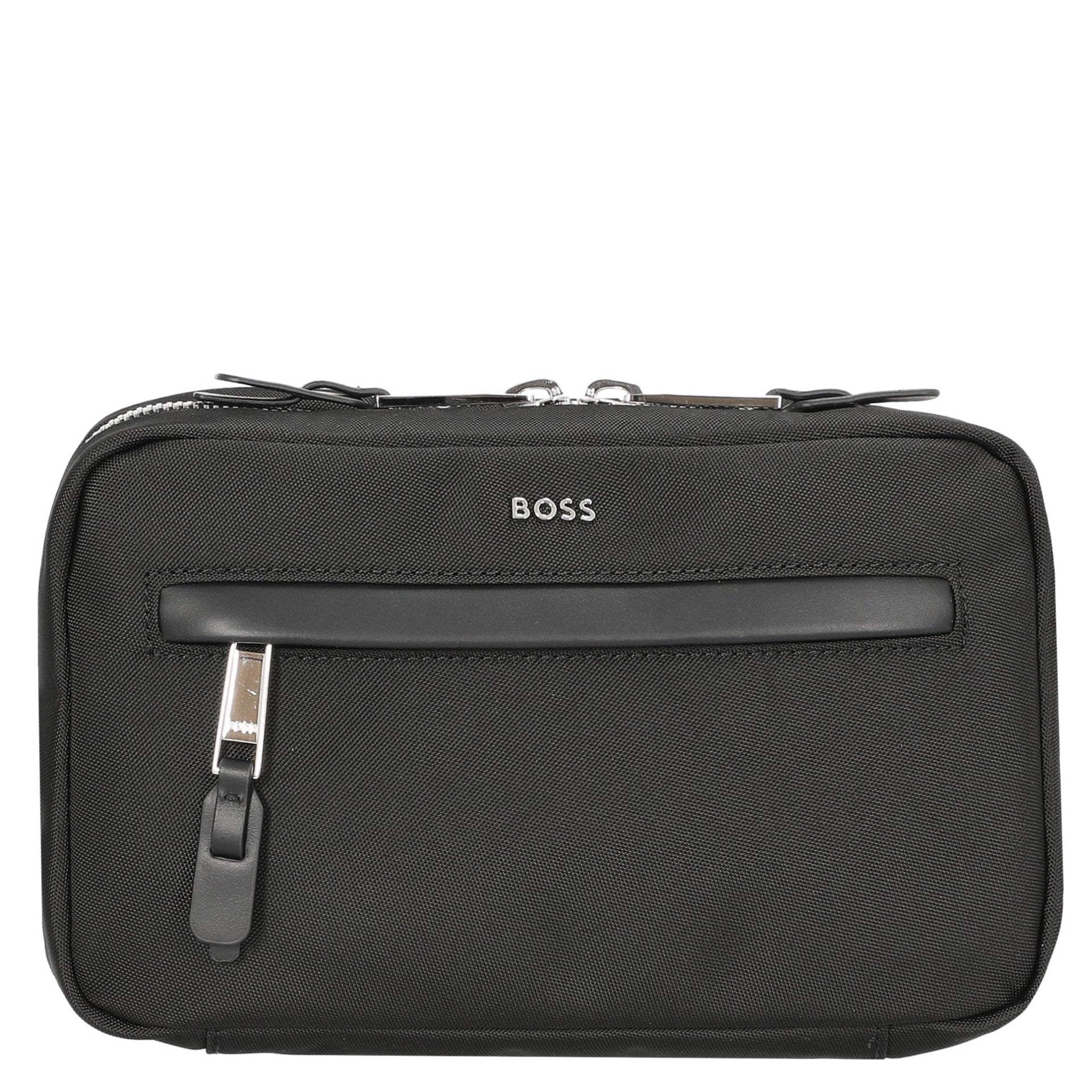 BOSS Highway N Toiletry Bag Black – Stylish Practical – Markenkoffer