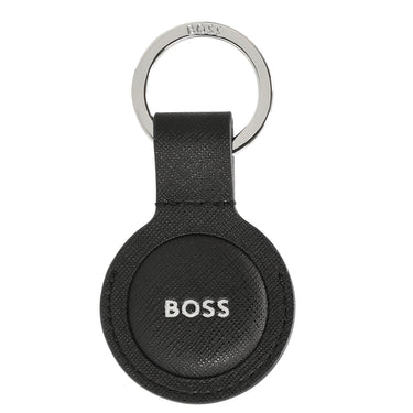 BOSS - Schlüsselanhänger mit AirTag - Halterung (schwarz) - Markenkoffer