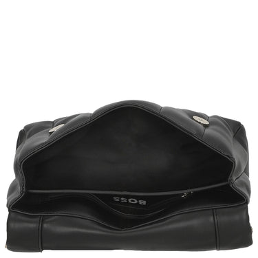 BOSS Women's B Icon - Schultertasche M 24.5 cm (black) - Markenkoffer