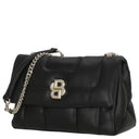BOSS Women's B Icon - Schultertasche M 24.5 cm (black) - Markenkoffer
