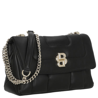 BOSS Women's B Icon - Schultertasche M 24.5 cm (black) - Markenkoffer