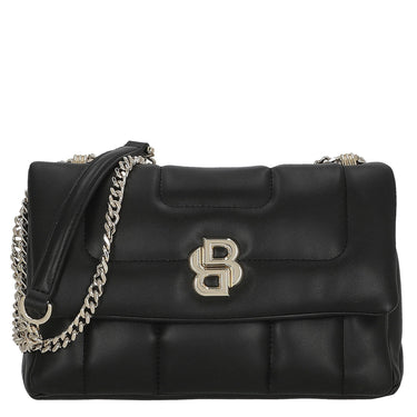 BOSS Women's B Icon - Schultertasche M 24.5 cm (black) - Markenkoffer