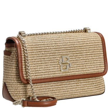 BOSS Women's B Icon - Schultertasche 24.5 cm (natural) - Markenkoffer