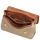 BOSS Women's B Icon - Schultertasche 24.5 cm (natural) - Markenkoffer