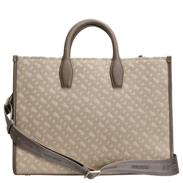 BOSS Women's Sandy - Medium Tote 36 cm (light beige) - Markenkoffer