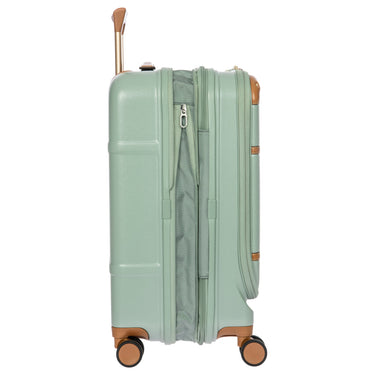 Brics Bellagio - 4 - Rollen - Kabinentrolley mit Vortasche S 55 cm erw. USB (eucalyptus) - Markenkoffer