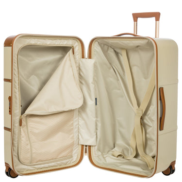 Brics Bellagio Trunk - 4 - Rollen - Trolley 74 cm recycelt (cream) - Markenkoffer