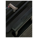 Brics BY Ulisse - 4 - Rollen - Kabinentrolley mit Vortasche 55 cm erw. USB (black, 55 cm (Vortasche)) - Markenkoffer