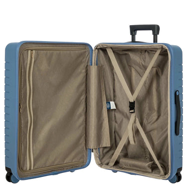 Brics BY Ulisse - 4 - Rollen - Trolley 71 cm erw. (grey blue) - Markenkoffer