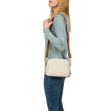 Brics Magnolia - Umhängetasche 23 cm (cream/caramel) - Markenkoffer