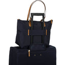 Brics X - Bag Shopping L Sportina - Schultertasche 39 cm (blue) - Markenkoffer