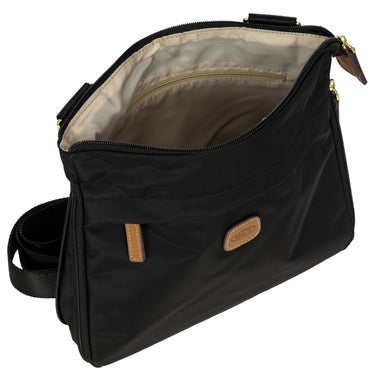 Brics X - Bag - Umhängetasche 26 cm erw. (black) - Markenkoffer