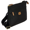 Brics X - Bag - Umhängetasche 26 cm erw. (black) - Markenkoffer