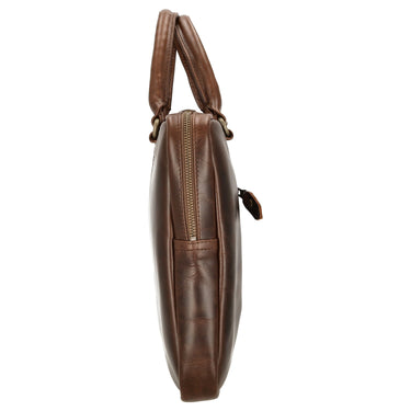 Buckle & Seam Cali Laptoptasche 15" 36 cm (brown/dots) - Markenkoffer