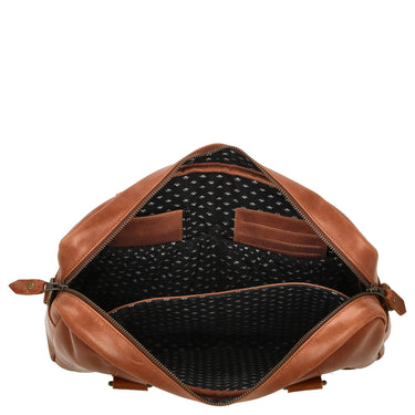 Buckle & Seam Everett - Aktentasche 16" 38 cm (cognac) - Markenkoffer