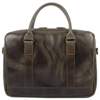 Buckle & Seam Everett - Aktentasche 16" 38 cm (olive) - Ansicht 3