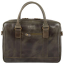 Buckle & Seam Everett - Aktentasche 16" 38 cm (olive) - Markenkoffer