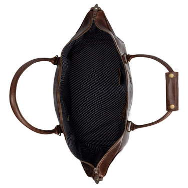 Buckle & Seam Linwood Weekender - Reisetasche 50 cm Leder (braun) - Markenkoffer