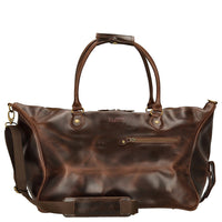 Buckle & Seam Linwood Weekender - Reisetasche 50 cm Leder (brown/dots) - Markenkoffer