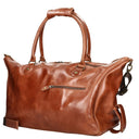 Buckle & Seam Linwood Weekender - Reisetasche 50 cm Leder (cognac/dots) - Markenkoffer