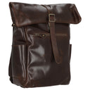 Buckle & Seam Norman - Rolltop Rucksack 61 cm (braun/dots) - Markenkoffer