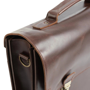 Buckle & Seam Notes - Aktentasche 15" 40 cm (braun) - Ansicht 4