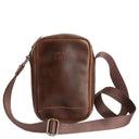 Buckle & Seam Runner - Umhängetasche 15 cm (brown - dots) - Markenkoffer
