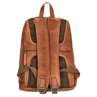 The Chesterfield Brand Detroit - Rucksack 14" 39 cm (cognac) - Ansicht 4
