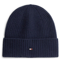 Tommy Hilfiger Flag Cashmere - Beanie (space blue)