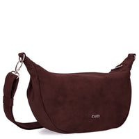 zwei Mademoiselle M70 - Umhängetasche 34 cm (nubuk-bordeaux)