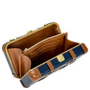 Brics Bellagio - Umhängetasche 20 cm recycelt (blue/tan) - Markenkoffer
