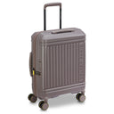 Delsey Paris Lutece - 4-Rollen-Kabinentrolley Slim S 55 cm erw. (braun) - Ansicht 2