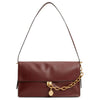 Tommy Hilfiger Crest Leather Conv. Shoulder Bag - Sac bandoulière (oxblood)