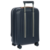 Brics Taormina - 4-Rollen-Kabinentrolley mit Vortasche 55 cm erw. USB (blau) - Ansicht 4