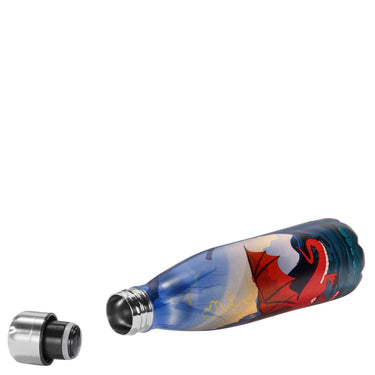 Step by Step Isolierte Edelstahl - Trinkflasche 500ml (Dragon Drako)