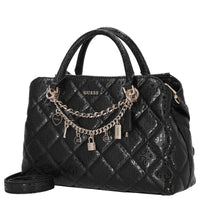 Guess Libby 2 Comp Satchel - Top-handle bag 30 cm (black)